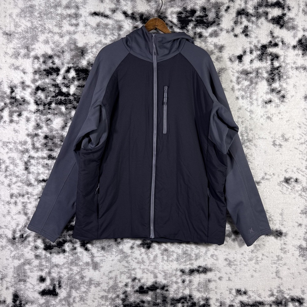 Vertx Jacket Mens Size Extra Large Full Zip Two Tone Gray Performance‎ Nylon